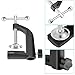 Neewer Heavy-duty Metal Table Mounting Clamp for Microphone Suspension Boom Scissor Arm Stand Holder with an Adjustable Positioning Screw, Fits up to 1.77Inches/ 4.5Centimeter Desktop Thickness-Black