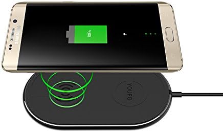 ITEQ Q7 Wireless Phone Charger,Qi Standard Wireless Charging Pad,Car Smart Magnetic Wireless Charger