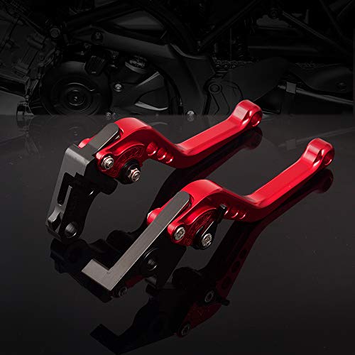 image for aikeec Motorcycle CNC Brake and Clutch Levers Short Adjustable Brake C