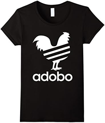 Womens Pinoy Adobo T Shirt Medium Black