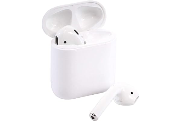 Apple AirPods 2 with Charging Case - White (Renewed)