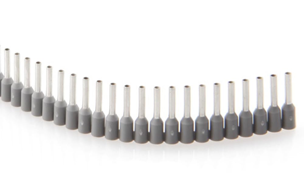 Jokari 60175 8 mm 20 AWG Ferrule Stripes End Sleeves - Multi-Coloured (Pack of 500)