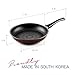 TeChef - Blooming Flower Frying Pan, with Teflon Platinum Non-Stick Coating (PFOA Free) / Ceramic Coated Outside/Induction Ready (11 in / 28 cm)
