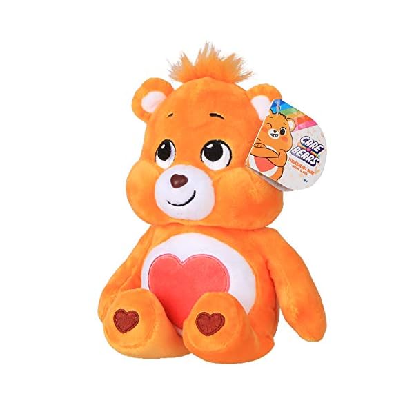 Care Bears | Tenderheart Bär 22 cm Bohnen Plüsch | Süßes Plüschtier zum Sammeln, Kuscheltiere für Kinder, Stofftiere für Mädchen und Jungen, süße Teddys geeignet für Mädchen und Jungen ab 4 Jahren | – Bild 3
