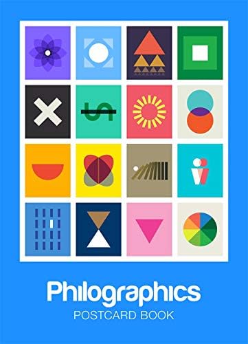 Philographics Postcard Book Paperback – September 15, 2015