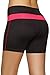 SL Women's Compression Athletic Shorts Running Gym Workout 61510 Fuchsia L