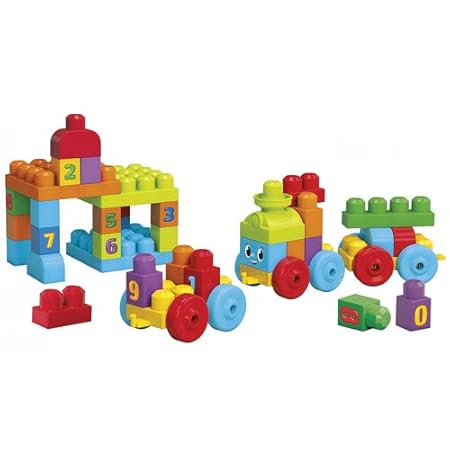 Mega Bloks 1-2-3 Learning Train