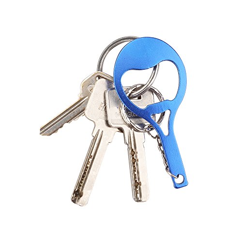 Swatom Tennis Racket Bottle Opener with Keychain Key Ring Accessories (6 PCs) - Thumbnail 6