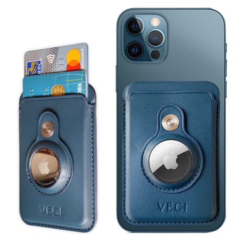 VECI MagSafe Compatible Wallet with AirTag Pocket Wallet/Card Case