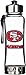 Duck House Sports NFL San Francisco 49Ers 20oz Clip-On Clear Plastic Water Bottle