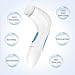Facial Cleansing Brush, ETEREAUTY Waterproof Body Facial Brush for Deep Cleansing, Gentle Exfoliating and Removing Blackhead with 5 Brush Heads