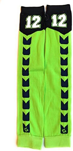 G206 Wear Seattle 12 Green Feathers Arm Sleeves