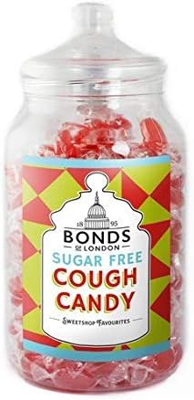 Sugar Free Cough Candy- Boiled Diabetic Sweets Suitable For Vegetarians Full Jar