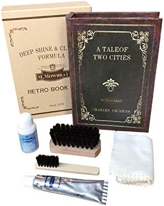 Amazon M モゥブレィ モウブレイ レトロブックセット 小 ベーシック 初心者向け 靴磨きセット ギフト キット