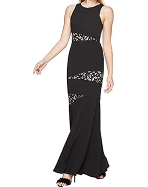 BCBG Max Azria Women's Laser-Cut Dominique Gown