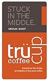 trücup low-acid coffee - Stuck in the Middle, Medium Roast - Drip Grind, 12 oz. Bag