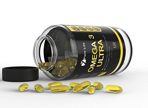 Omega 3 Ultra â€“ Fish Oil Pills â€“ Dr Recommended EPA & DHA Fatty Acids â€“ Liquid Soft Gel Capsules - Better than Gummies and Flaxseed Oil Supplements