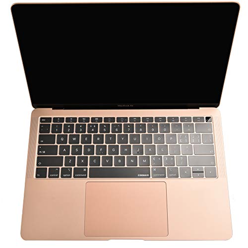 COOSKIN Clear TPU Keyboard Cover Protector Skin for New MacBook Air 13 inch 2018 US Version (A1932) Type Keyboard,Ultra Thin Keyboard Protect