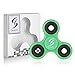 Spinner Fidget Portable Tri-Spinner Fidget work Ultra Fast Bearings Finger Toy, Good for ADHD EDC Hand Killing Time,Great Gift (Green)