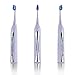Wellness HealthPro UV-STX Ultra High Powered Sonic Electric Toothbrush with UV Sanitizing Dock Charger and 3 Brush Heads (Value Pack)