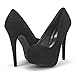 DREAM PAIRS ELSA Women's Closed Toe Stiletto Heel Platform Pumps Shoes