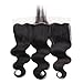 10A Brazilian Closure Body Wave 100% Unprocessed Virgin Human Hair Lace Closure 4X4 Free Part Natural Black (14 inch, 13x4 Natural Color)