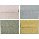 Show-Offs Pastel Parchment Envelopes - A2-6 x 4.5 Inches - 20 Count