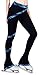 Figure Skating Spiral Polartec Polar Fleece Pants (Lighting Foil Blue, Child Large)