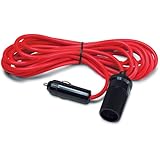 RoadPro RP-203EC 12V 12' Extension Cord with Cigarette Lighter Plug
