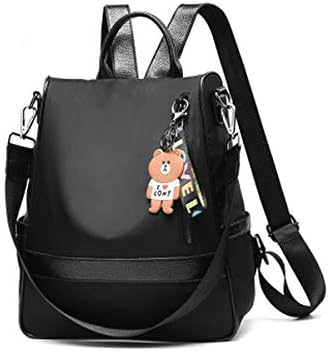 Fashion Backpack Purse for Women Nylon Backpacks Anti Theft Ladies Casual Daypack Stylish Shoulder Bag School Backpack (Women Backpack Purse for Black 1)