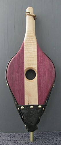 Fireplace Bellows--Tiger Maple &amp; Purpleheart