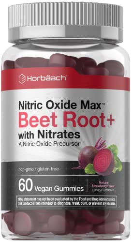 Nitric Oxide Beet Root Gummies | 60 Count | with