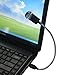 Anboo New Arrival Flexible USB Mini Cooling Fan Cooler For Laptop Desktop PC Computer (Black)