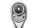 TEKTON 1/2-Inch Drive by 10-Inch Polished Quick Release Ratchet, 72-Tooth Oval Head | 1482