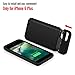 iPhone 6 Plus 6S Plus Battery Case 6800mAh Capacity Extended Battery Power Charger for iPhone 6 Plus 6S Plus 4 LED Indication Ultra Slim Portable Charging Cover - Black
