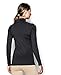 Under Armour Women's ColdGear Infrared Tactical Mock, Black /Black, Medium