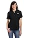 Columbia Women's PFG Tamiami II UPF 40 Short Sleeve Fishing Shirt, Black, Large