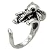 Boho Chic Vintage Silver Brass Knuckle Adjustable Finger Elephant Animal Wrap Ring for Women jewelry stores
