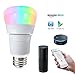 LAKES LED Smart WiFi Light Bulb, 7W (60W Incandescent Equivalent), RGB Multicolor Compatible with Alexa Google Home Assistant, Decorative Lamp for Christmas, Halloween, Festival, Party, Pack of 1