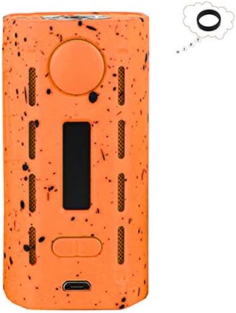 Tesla WYE 200W Box Mod TC Compact Powerful 200Watt Vape Ecig Mods Splatter Design - Orange