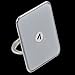 Universal Silver Bunker Ring Stand & Holder for iPhone 4 4S 5 5G Galaxy S2 S3 SIII S4 iPad iPod HTC Nokia All Cell Phones