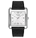 Caravelle by Bulova Men's 43B45 Leather Strap Silver Dial Watch
