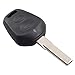 Heart Horse 2 Buttons Replacement Key Shell Remote Key Fob Case+ Blank Blade for Porsche 911 Carrera Boxster Cayenne