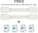 Baby Proofing Adjustable Strap Locks for Child Safety and Child Proofing Your Home, Fridge, Drawers, Stove, Toilet, Dishwasher, Oven and More | Free Bonus - Spare 3M Tape and Installation E-Book
