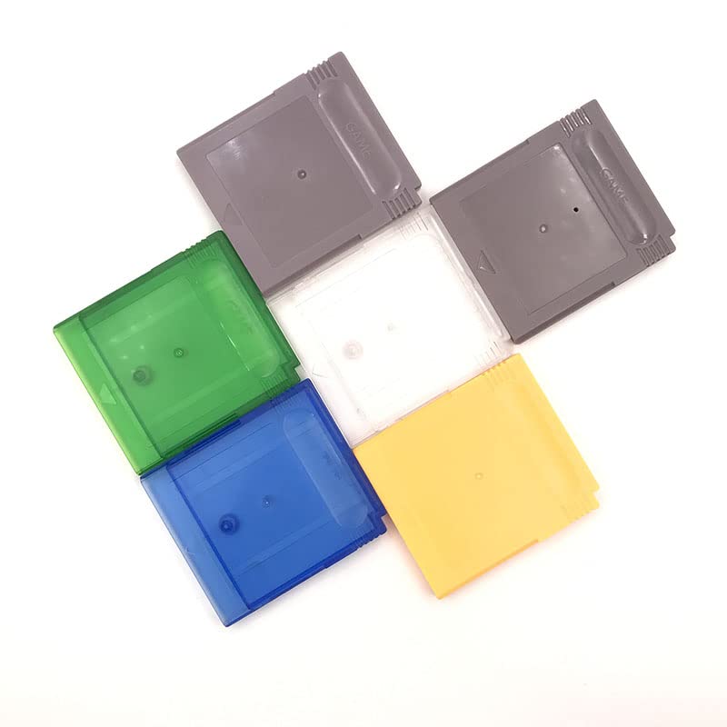 Game Card Cartridge Case Replacement for Gameboy Color GBC, Game Cartridge Housing Shell Case for Gameboy Classic GB (Yellow Without Notch)