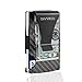 Credit Card Holder, Dayree Carbon Fiber Slim Front Pocket Wallet RFID Blocking Mens Money Clip Matte Finish