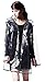 Bienvenu Women's Hooded EVA Raincoat Waterproof Transparent with Black Edge Short