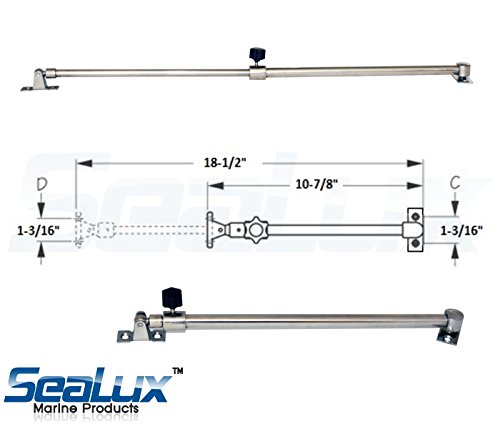 SeaLux-Stainless-Steel-Heavy-Duty-Telescoping-HatchWindow-Adjuster-and-Stay-Support-10-to-18-for-Boat-RV SeaLux-Stainless-Steel-Heavy-Duty-Telescoping-HatchWindow-Adjuster-and-Stay-Support-10-to-18-for-Boat-RV