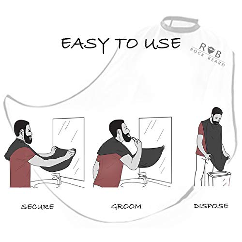 4 ROCK+BEARD+Waterproof+Non+Stick+Clippings