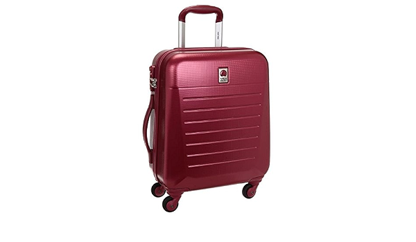 Visa Delsey – Maleta de Cabina Low Cost rígida ABS 100% 4 ruedas 50 cm  Caleo Hard Rojo : Amazon.es: Equipaje